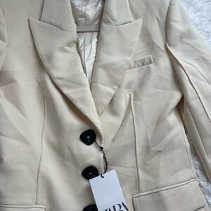 NWT. Zara Jackets Beige